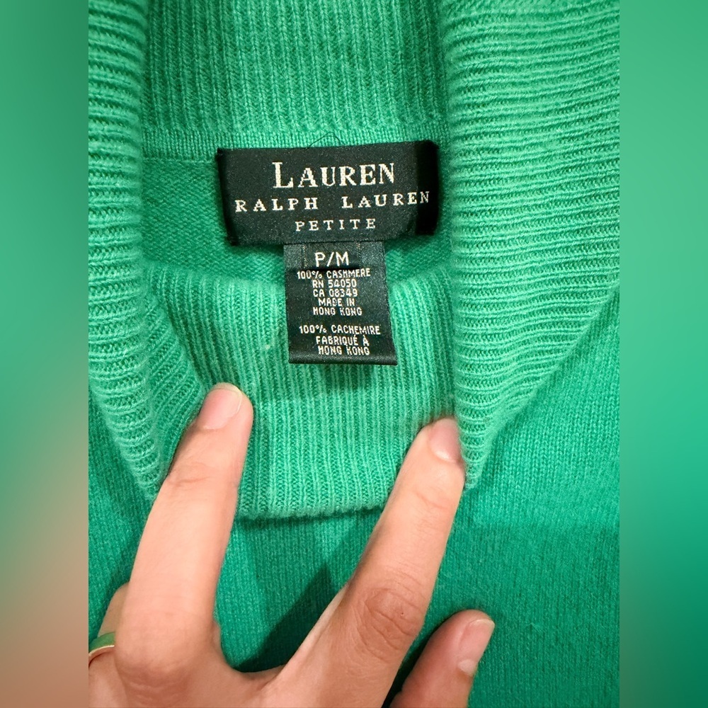 Lauren Ralph Lauren Cashmere Sweater - Picture 2 of 3